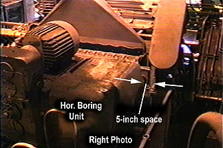 Photo 2: Bore Machine right